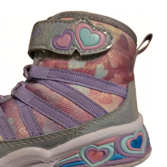 Skechers Heart Lights - Picture 6 of 10